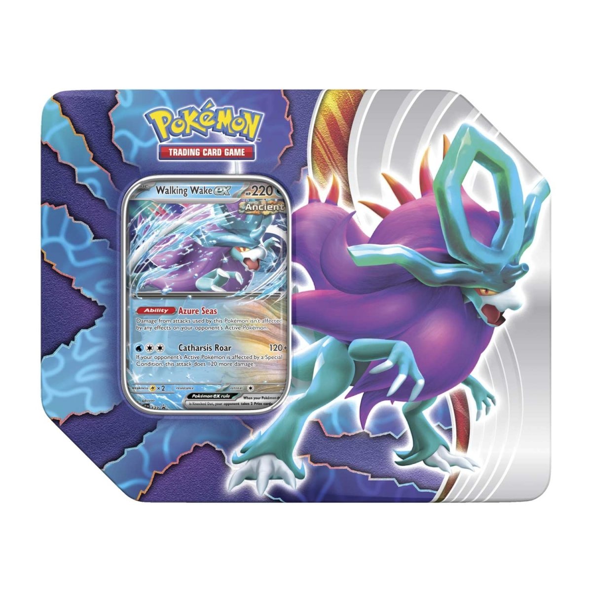 Pokemon TCG - Paradox Clash Tin - Walking Wake