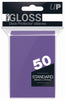 Ultra Pro: Deck Protector Sleeves - Standard Gloss (50-Count) Purple