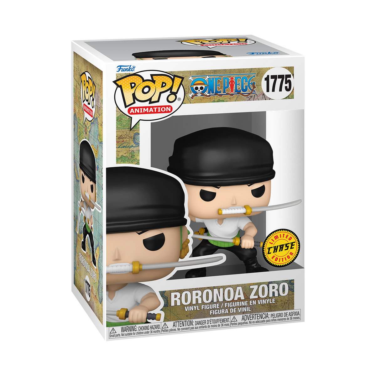 Funko POP! Animation: One Piece - Roronoa Zoro (CHASE)