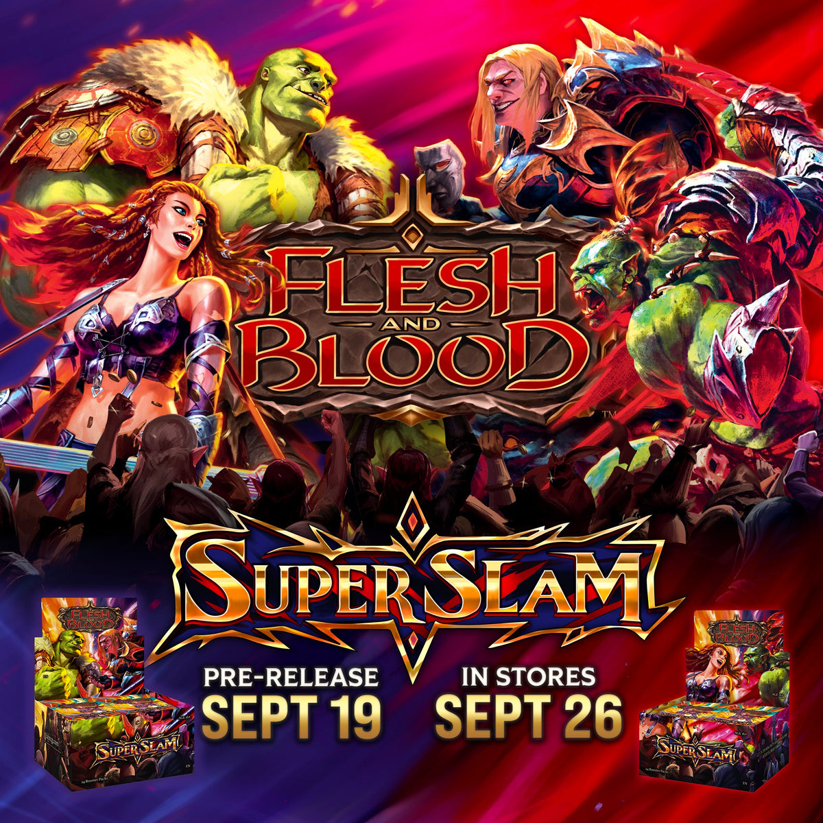 Flesh & Blood TCG - Super Slam Pre release Event - September 20th