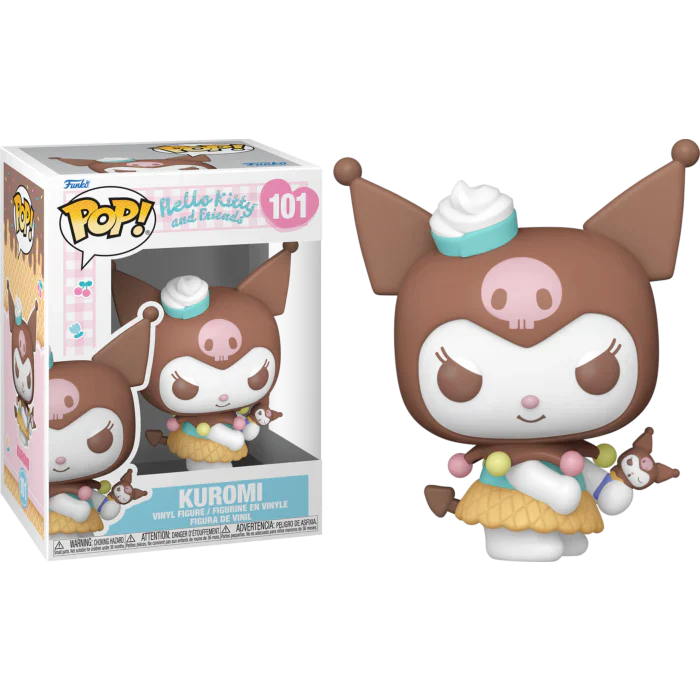 Funko POP! Sanrio: Hello Kitty and Friend - Ice Cream Kuromi