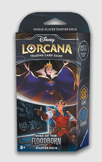 Disney Lorcana - Rise of the Floodborn Starter Deck - Tactical Teamwork - *Brick Only*