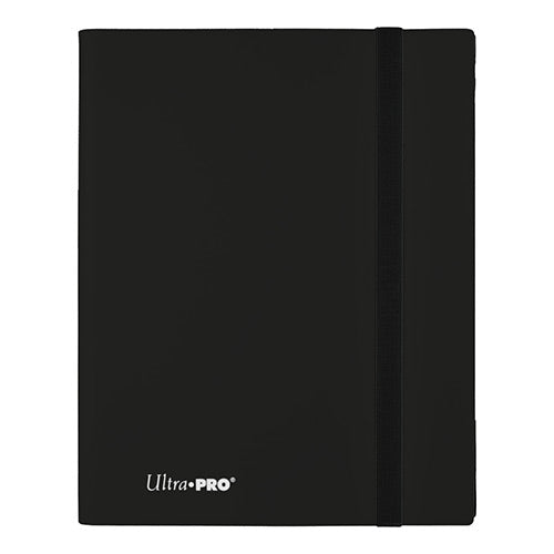 Ultra Pro= 9-Pocket Pro Binder - Eclipse Jet Black