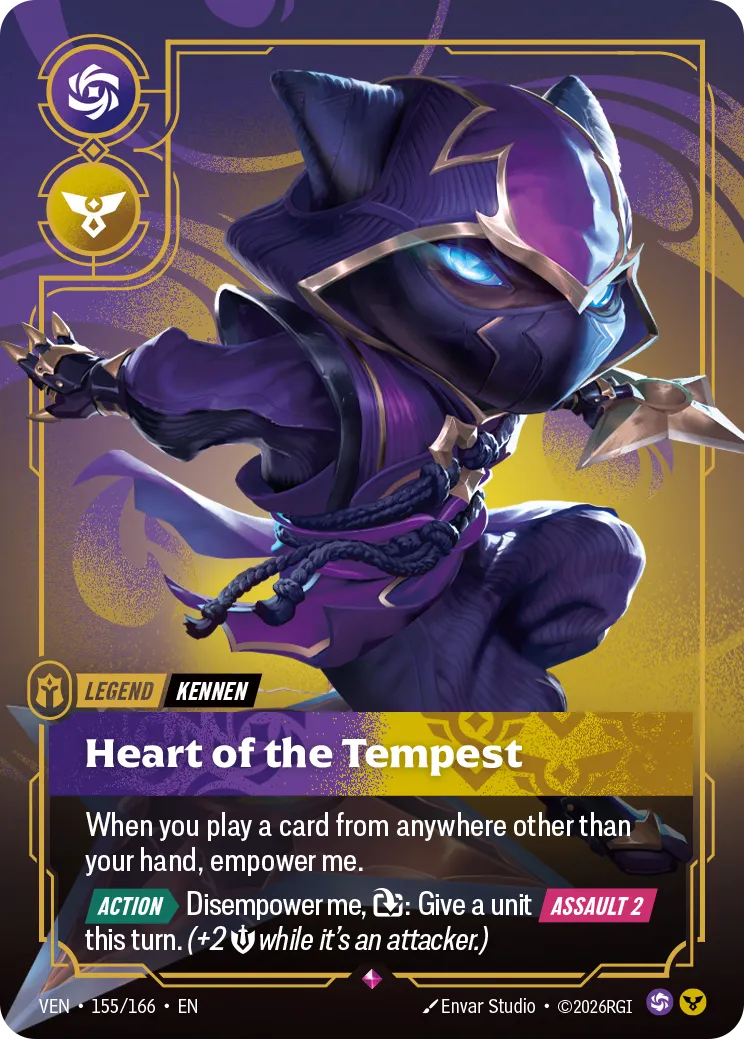 Riftbound: League Of Legends TCG - Vendetta - Mini Precon - Kennen