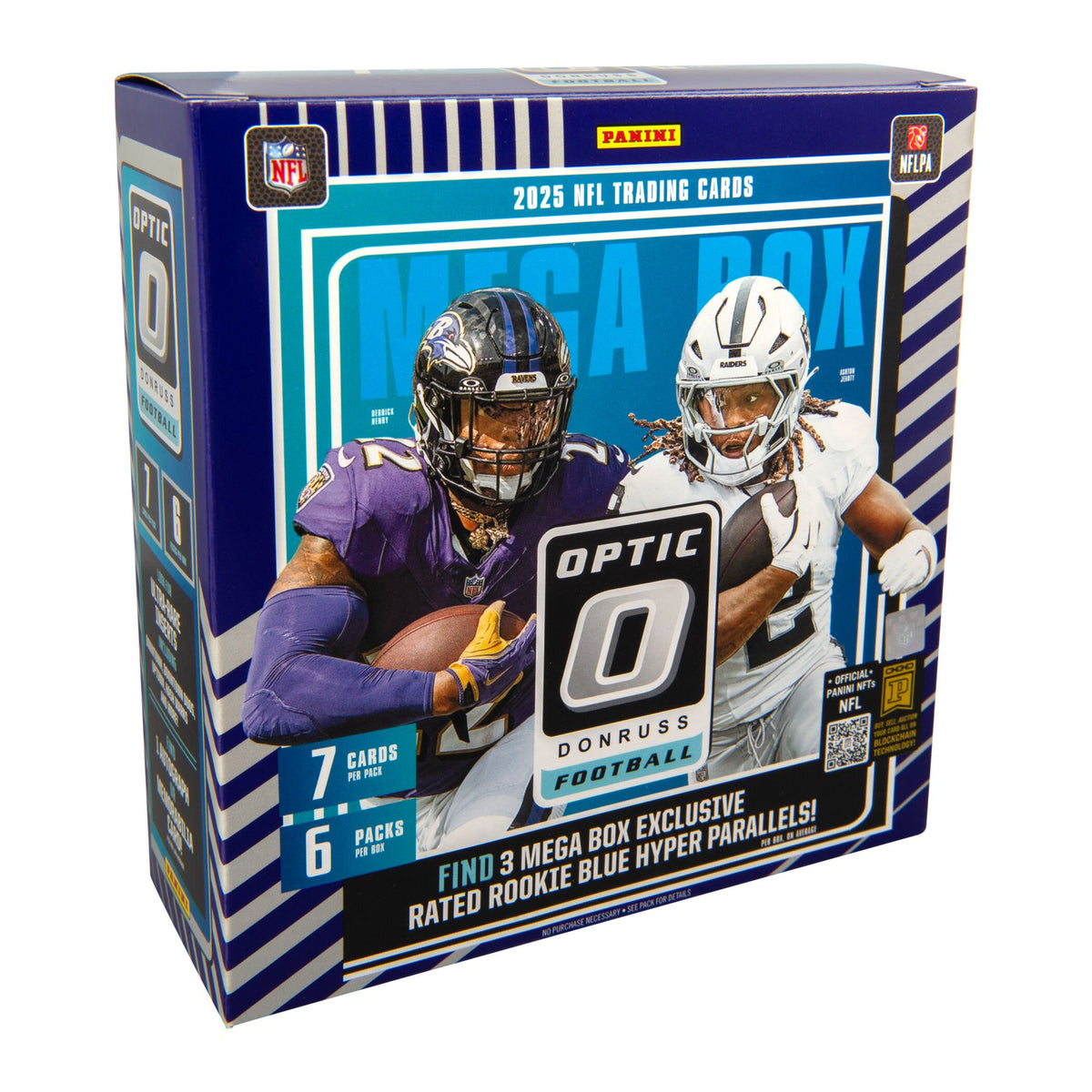 Panini - 2025 Panini Donruss Optic Football Trading Cards Mega Box