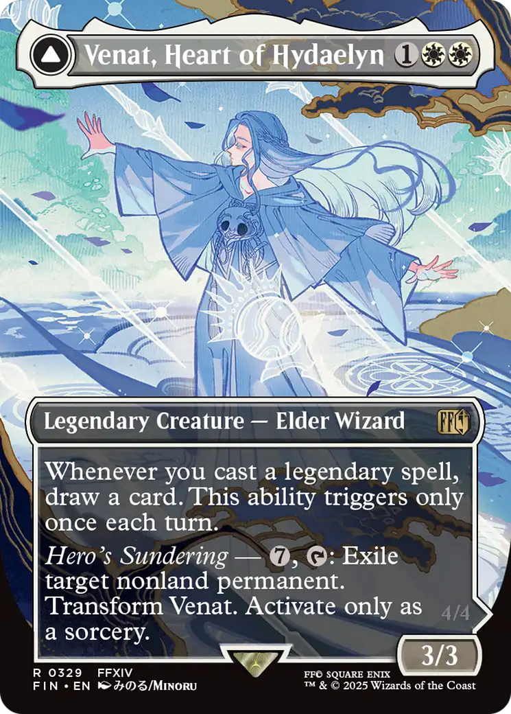 Venat, Heart of Hydaelyn (Borderless) (FIN-329) - FINAL FANTASY (Borderless)