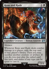 Reno and Rude (FIN-113) - FINAL FANTASY Foil