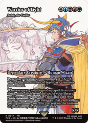 Warrior of Light - Jodah, the Unifier (Showcase) (FCA-017) - FINAL FANTASY: Through the Ages / Warrior of Light (Borderless) Foil