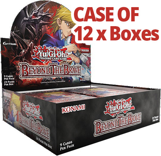 Yu-Gi-Oh! Beyond the Brave - Case of 12 x Booster Boxes (Pre-Order)