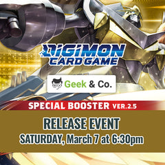 Digimon - Special Booster Ver. 2.5 - Release Event (March 7)