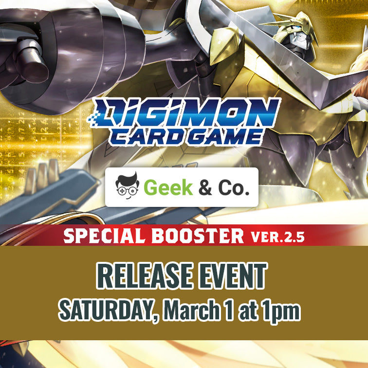 Digimon - Special Booster Ver. 2.5 - Release Event (March 1)