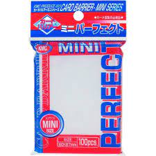KMC Mini Perfect Fit Sleeves 100CT