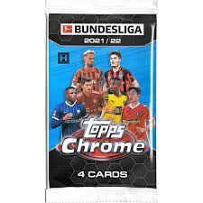 Topps - 2021-22 Bundesliga Chrome Soccer - Hobby Lite Pack