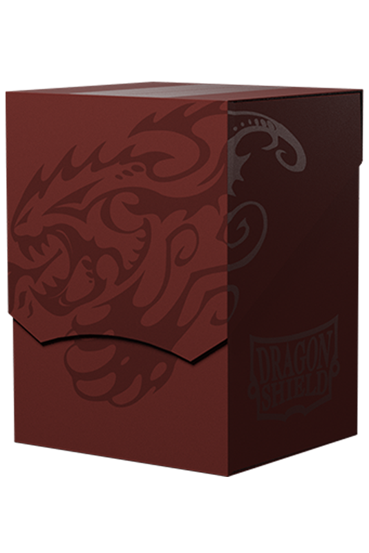 Dragon Shield - Deck Shell - Blood Red