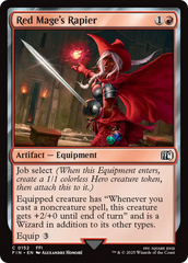 Red Mage's Rapier (FIN-152) - FINAL FANTASY Foil