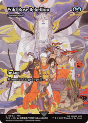 Wild Rose Rebellion - Counterspell (Showcase) (FCA-004) - FINAL FANTASY: Through the Ages / Wild Rose Rebellion (Borderless)