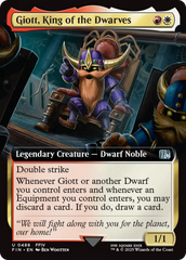 Giott, King of the Dwarves (Extended Art) (FIN-488) - FINAL FANTASY: (Extended Art) Foil