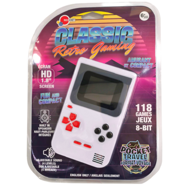 Classic Retro Gaming - Handheld Console