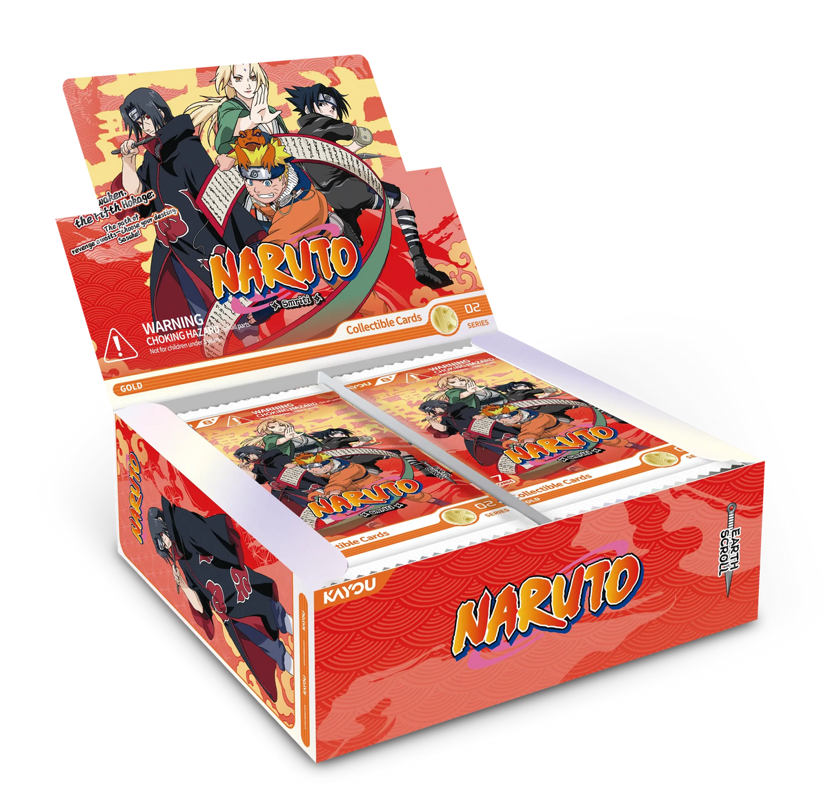 Naruto Smriti Collectible Cards - Earth Scroll - Series 2 - Single Pack