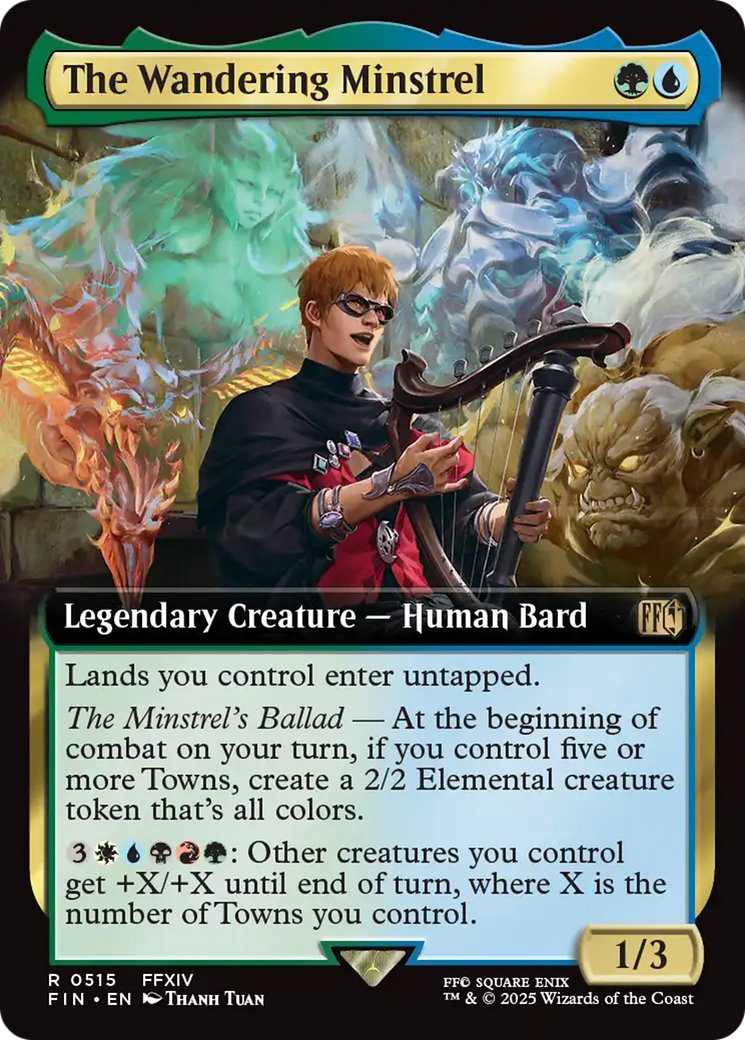 The Wandering Minstrel (Extended Art) (FIN-515) - FINAL FANTASY: (Extended Art)