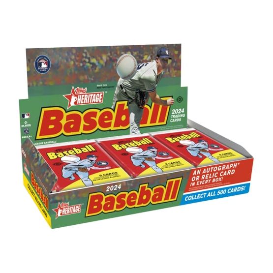 Topps - Heritage Baseball 2024 - Hobby Pack