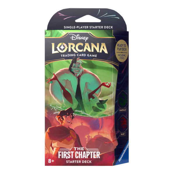 Disney Lorcana: The First Chapter - Starter Deck - Emerald & Ruby