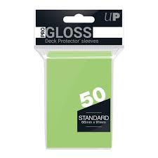 Ultra Pro: Deck Protector Sleeves - Standard Gloss (50-Count) Lime Green