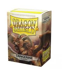 Dragon Shield - Sleeves 100-Count - Matte Tangerine