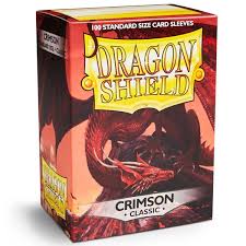 Dragon Shield - Sleeves 100-Count - Classic Crimson