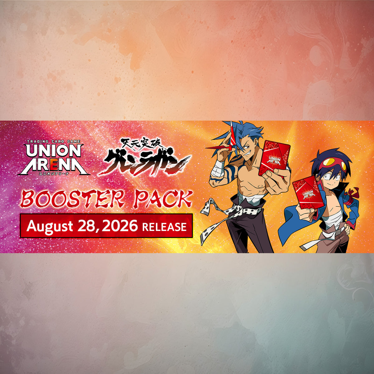 Union Arena: Gurren Lagann Booster Box (English) Pre-Order