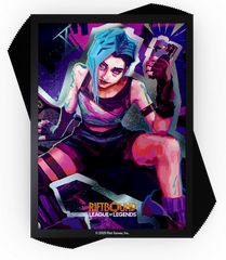 Riftbound - League of Legends TCG Origins - Art Sleeves - Jinx