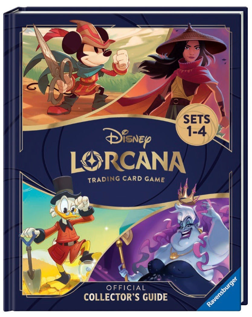Disney Lorcana - Official Collector's Guide: Sets 1-4