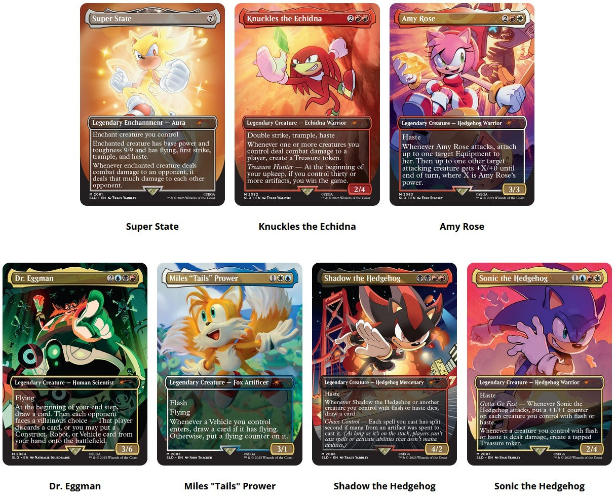MTG Secret Lair - Sonic: Friends & Foes (Regular)