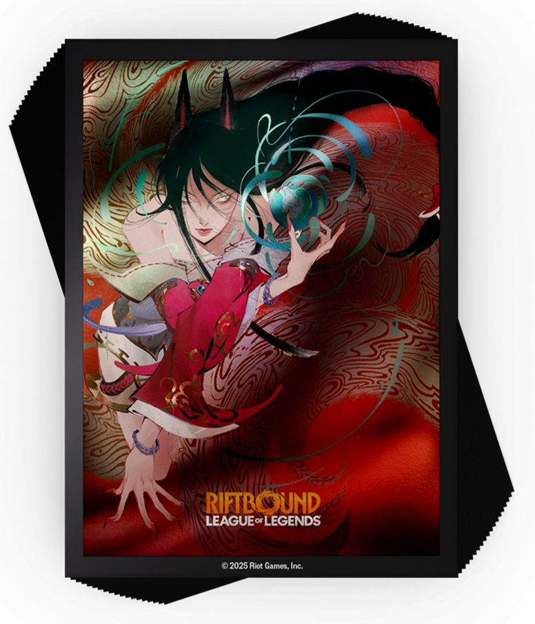 Riftbound - League of Legends TCG Origins - Art Sleeves - Ahri