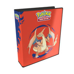 Pokemon - Card Storage Binder - Charizard X & Mega Charizard Y - 2" Ringed Binder (Pages Not Included)
