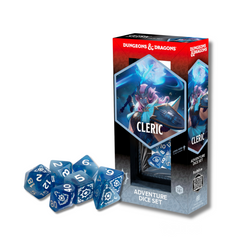 Dungeons & Dragons Adventure Dice Sets: CLERIC WHITE/BLUE