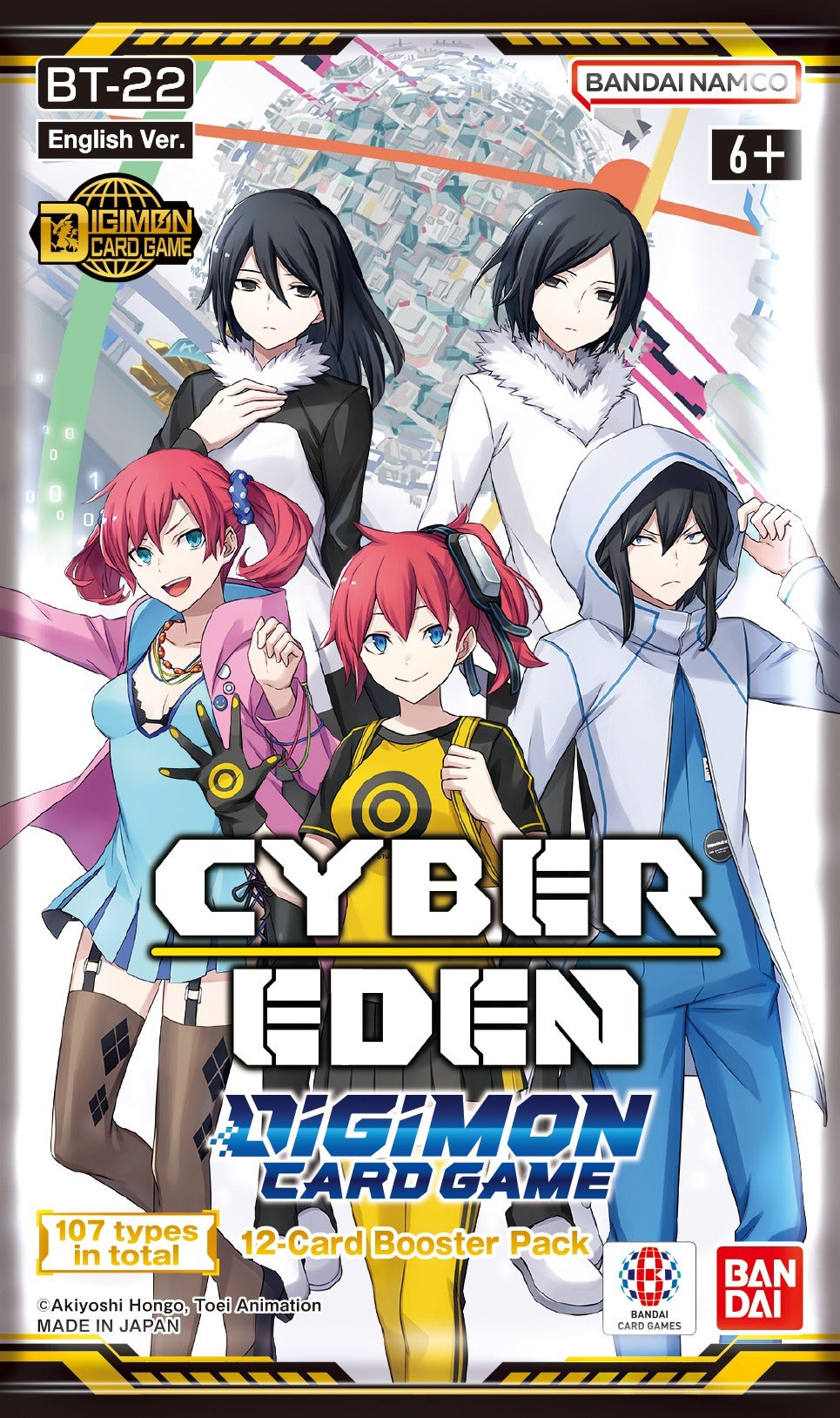 Digimon CG - BT22 Cyber Eden Booster Pack