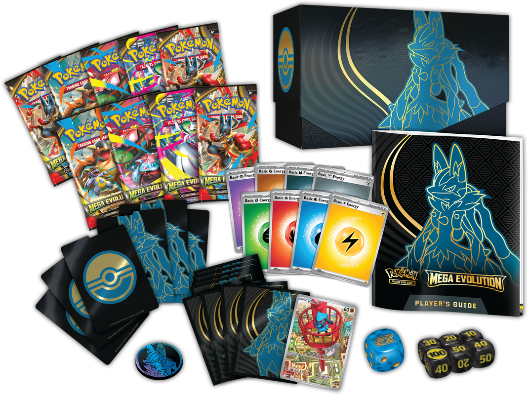 Pokemon - ME01 - Mega Evolutions - Elite Trainer Box - Gardevoir