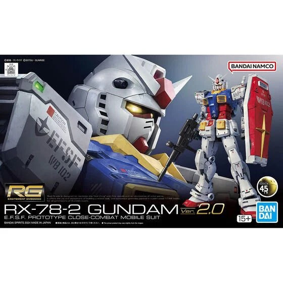 Gundam Model - RG #40 1/144 RX-78-2 Gundam Ver. 2.0