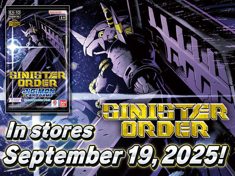 Digimon - EX10 Sinister Order:  Extra Booster - Booster Box - English [Pre-Order]