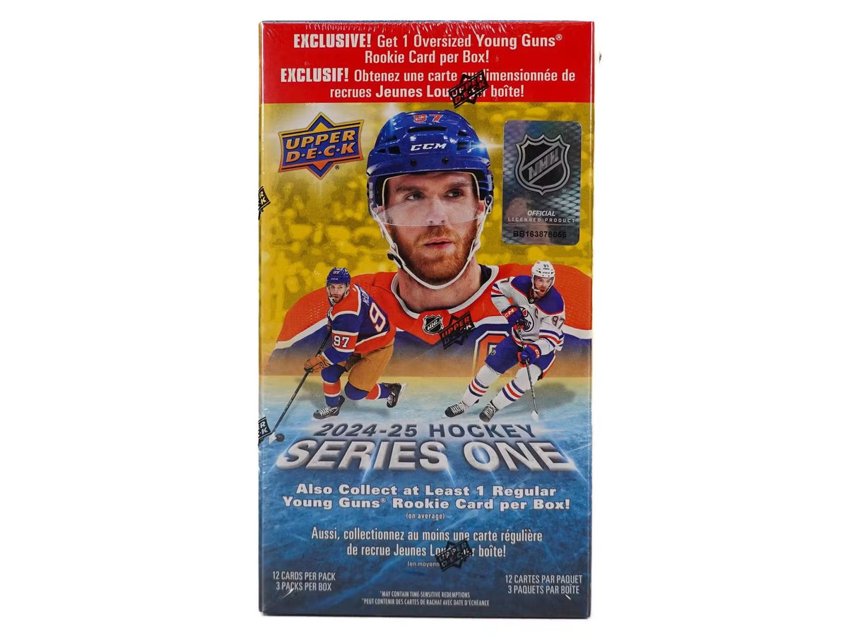 Upper Deck - Series 1 Hockey 2024-25 - Blaster Box (Oversized Young Guns!)