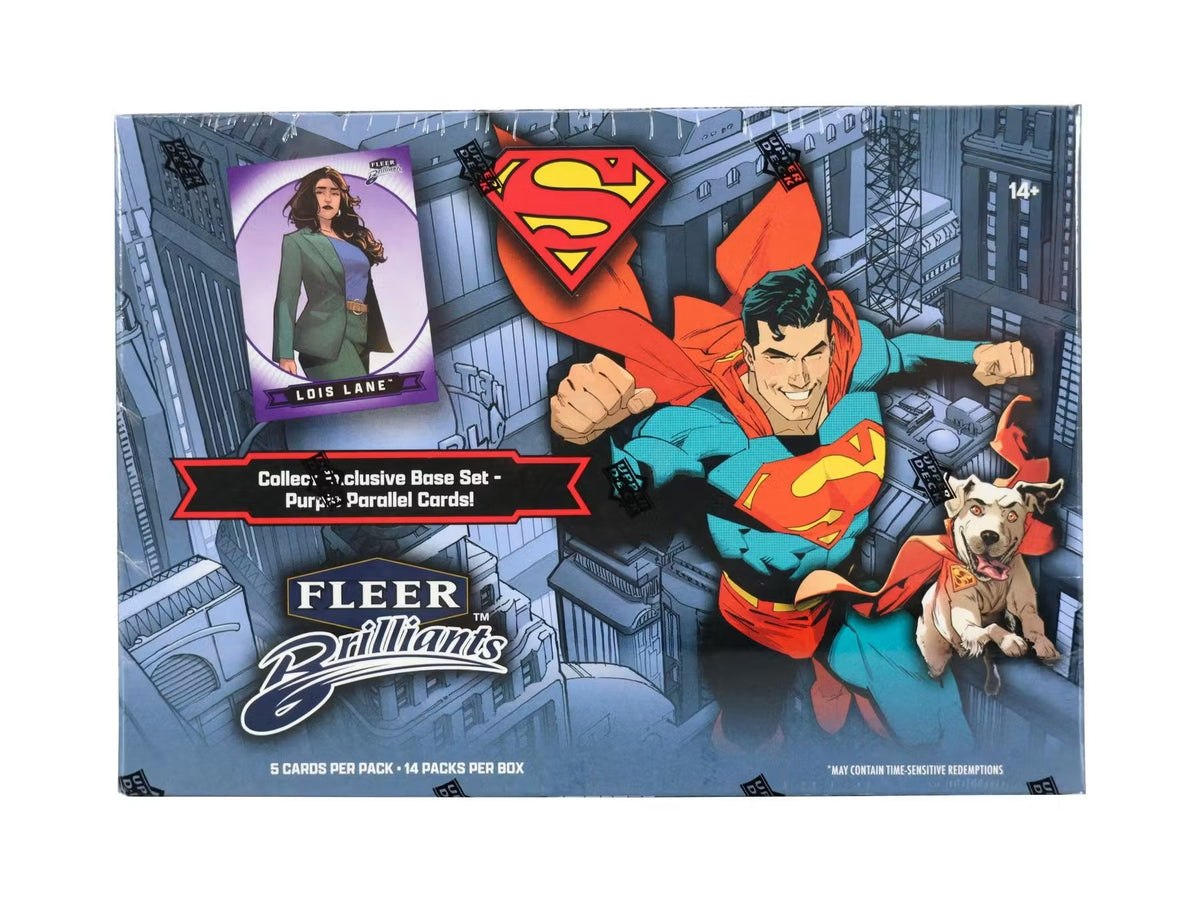 Upper Deck Fleer Brilliants Superman Mega Box (2025)