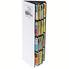 Monster - 8-Pocket Monster Tower Binder - White