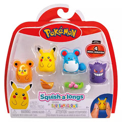 Pokemon - Squish a longs - Series One Pikachu Pack