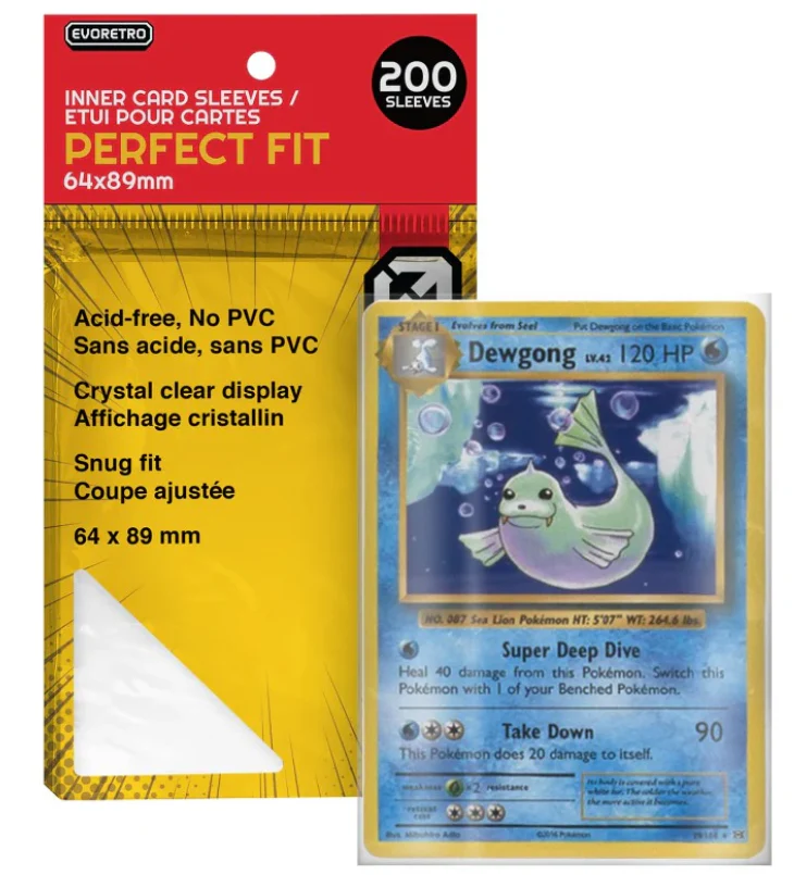 Evoretro - Sleeves Perfect Fit - 200 Count