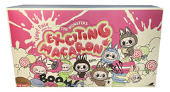 POP MART: The Monsters - Labubu - Exciting Macaron Plush - Sealed Display (6 x Blind Boxes)