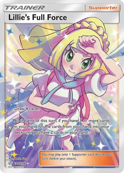 Pokemon - Lillie's Full Force - 230/236 - Ultra Rare - NM
