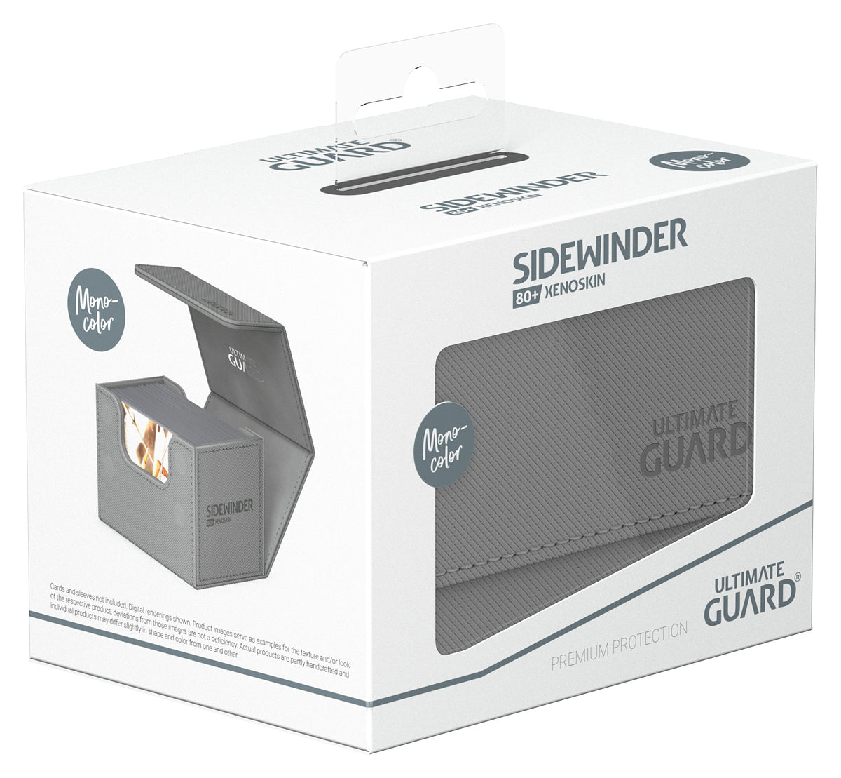 Ultimate Guard - DECK CASE SIDEWINDER 80+ - Grey