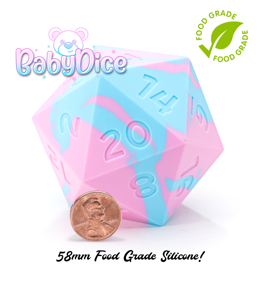 Random Encounter: Baby Dice Silicone D20 [Pre-Order]