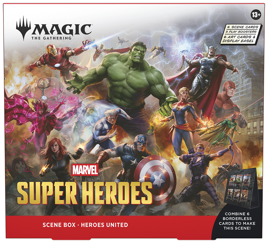 Magic the Gathering - Marvel Super Heroes Prerelease Scene Box (Heroes) [Pre-Order]